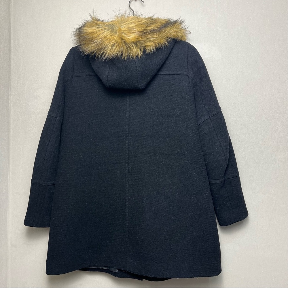 J.Crew Plus Chateau Parka black
Stadium Cloth Nello Gori wool blend Coat Size‎ 6 - Picture 3 of 15
